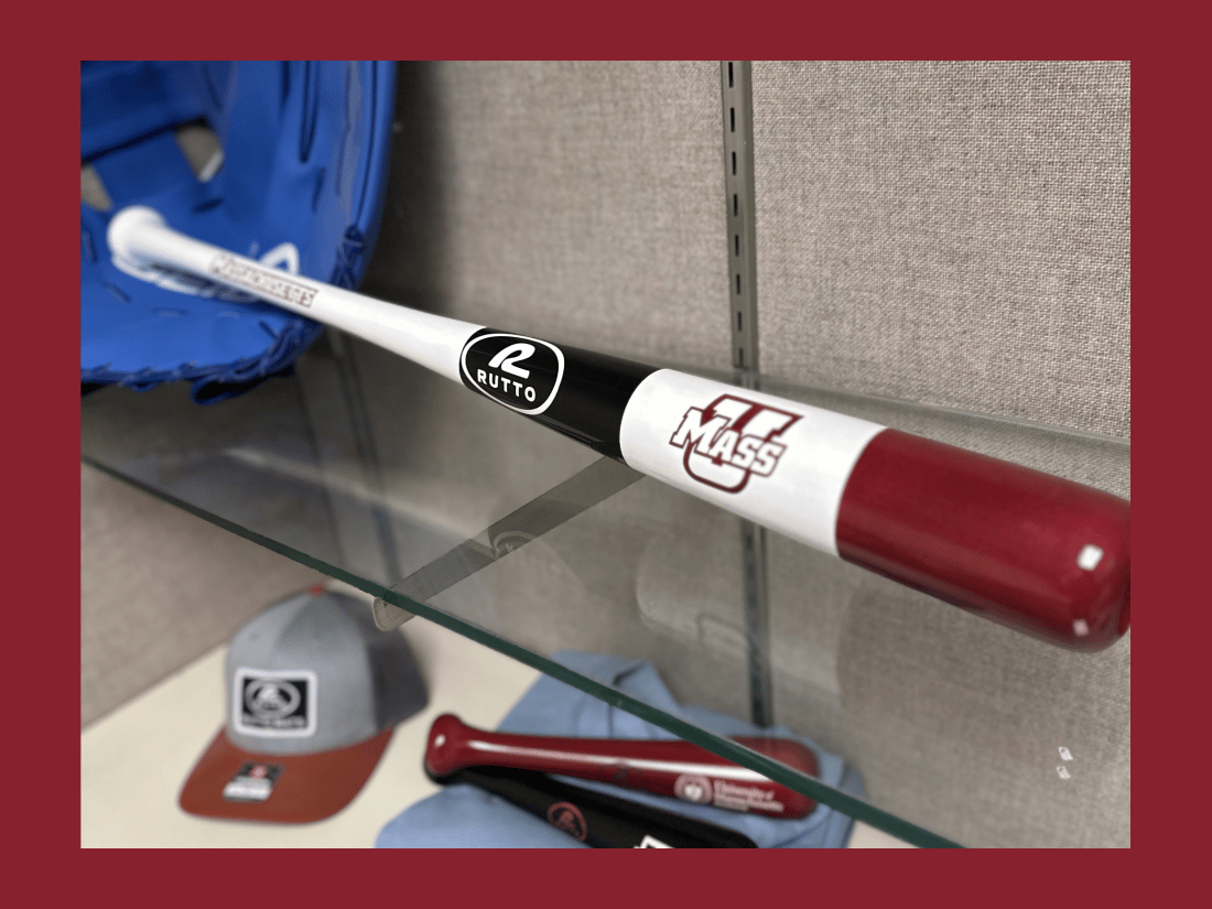 UMass Amherst Power U - Full Size Handcrafted Wood Bat