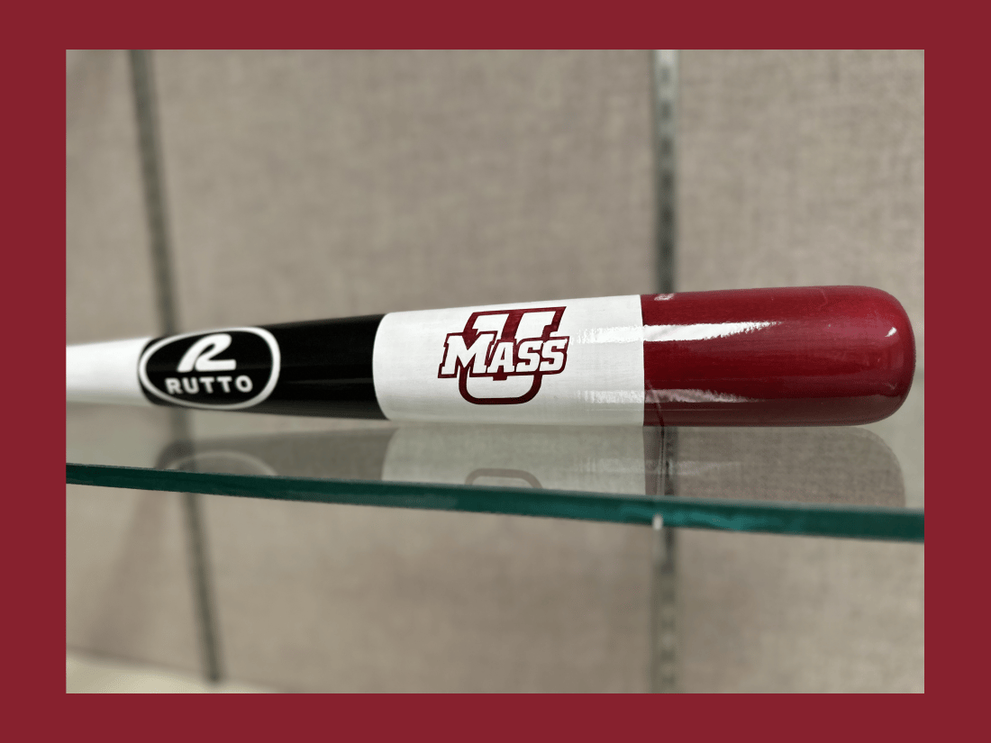 UMass Amherst Power U - Full Size Handcrafted Wood Bat
