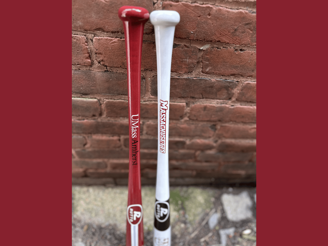 UMass Amherst Power U - Full Size Handcrafted Wood Bat