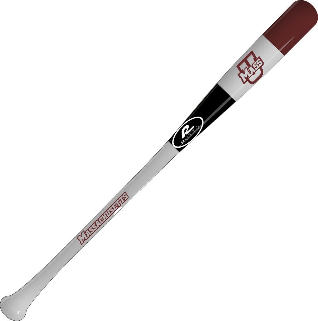 UMass Amherst Power U – Full Size Handcrafted Wood Bat