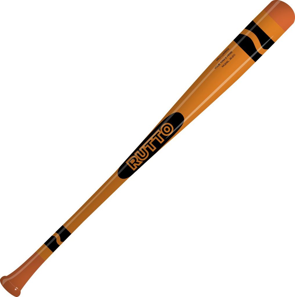 Crayon Bat – Orange