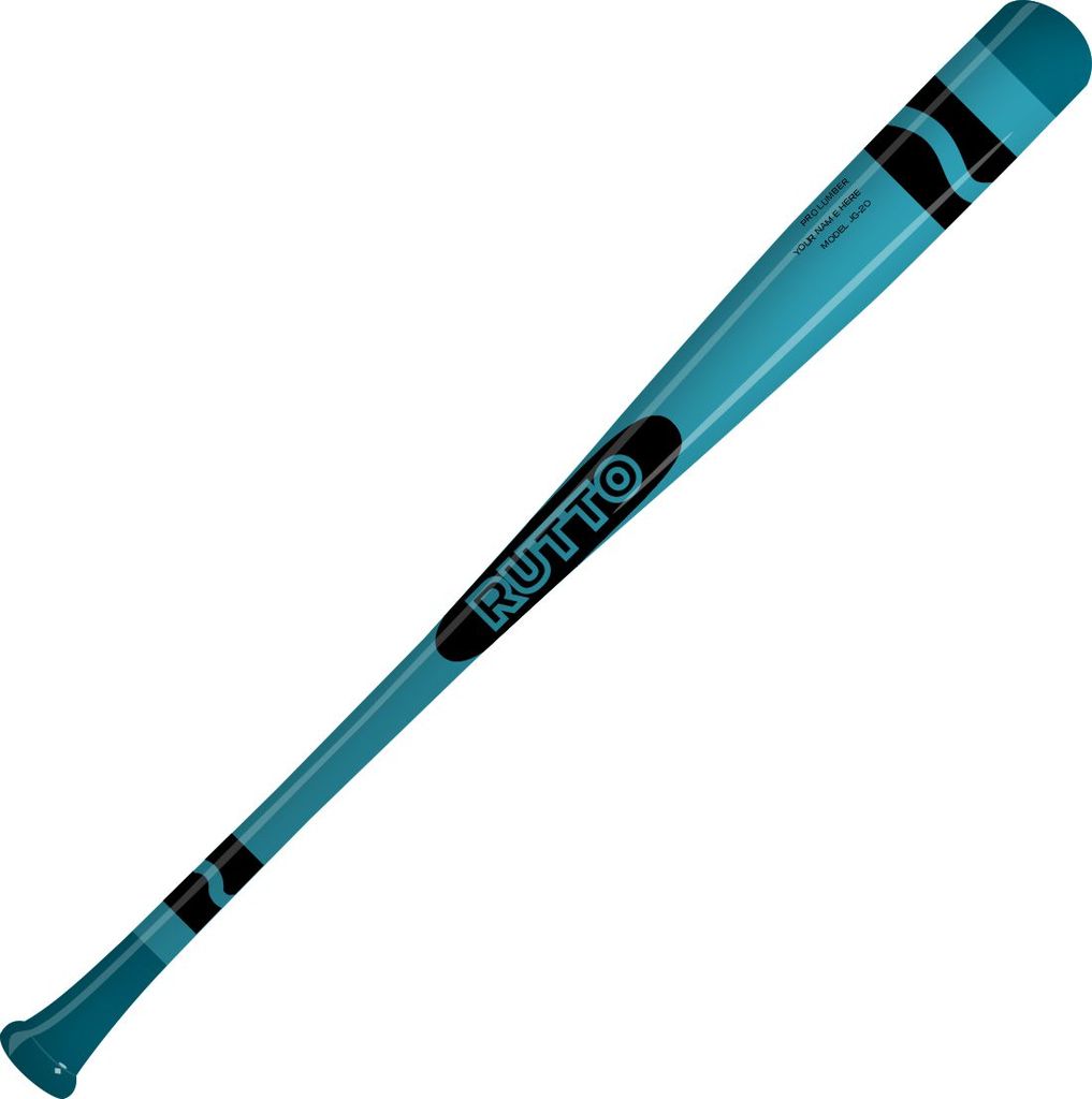 Crayon Bat – Teal