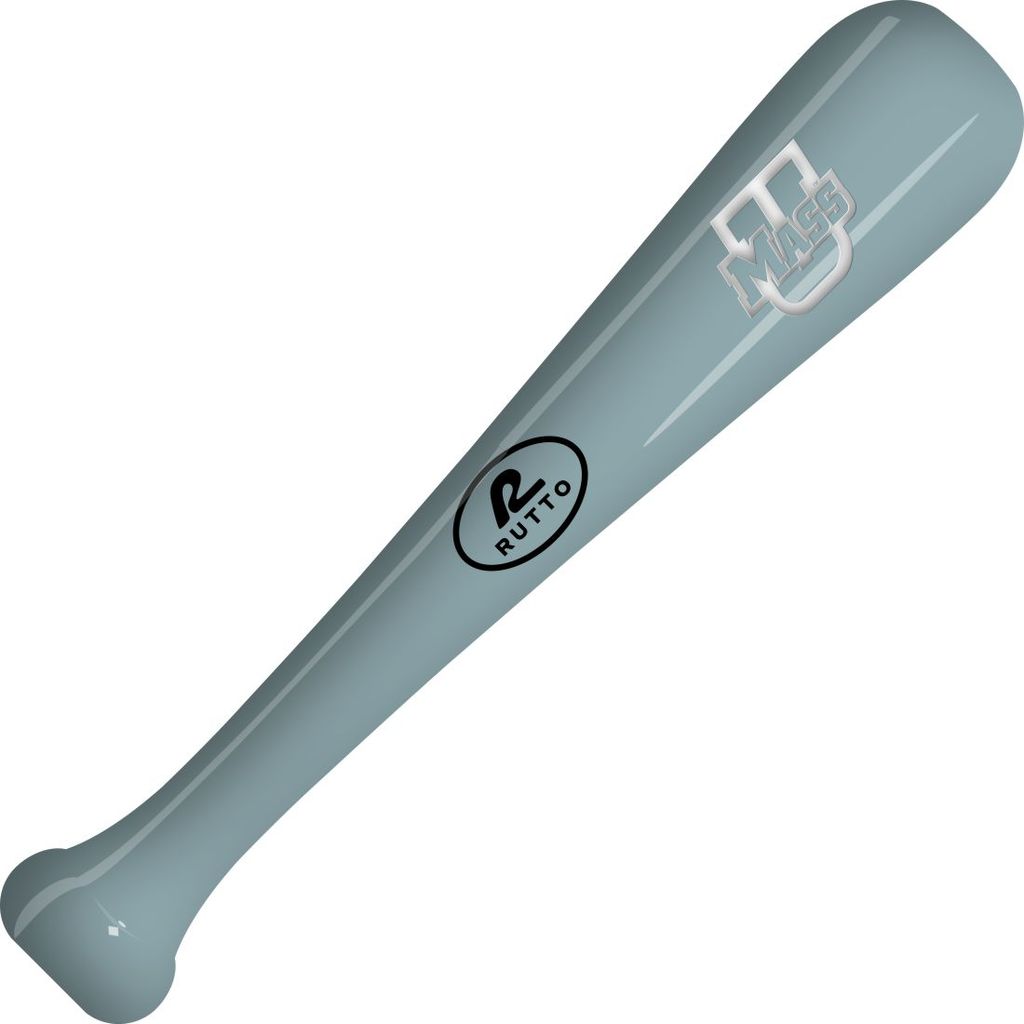 Handcrafted Grey Wooden Mini Bat – Power U
