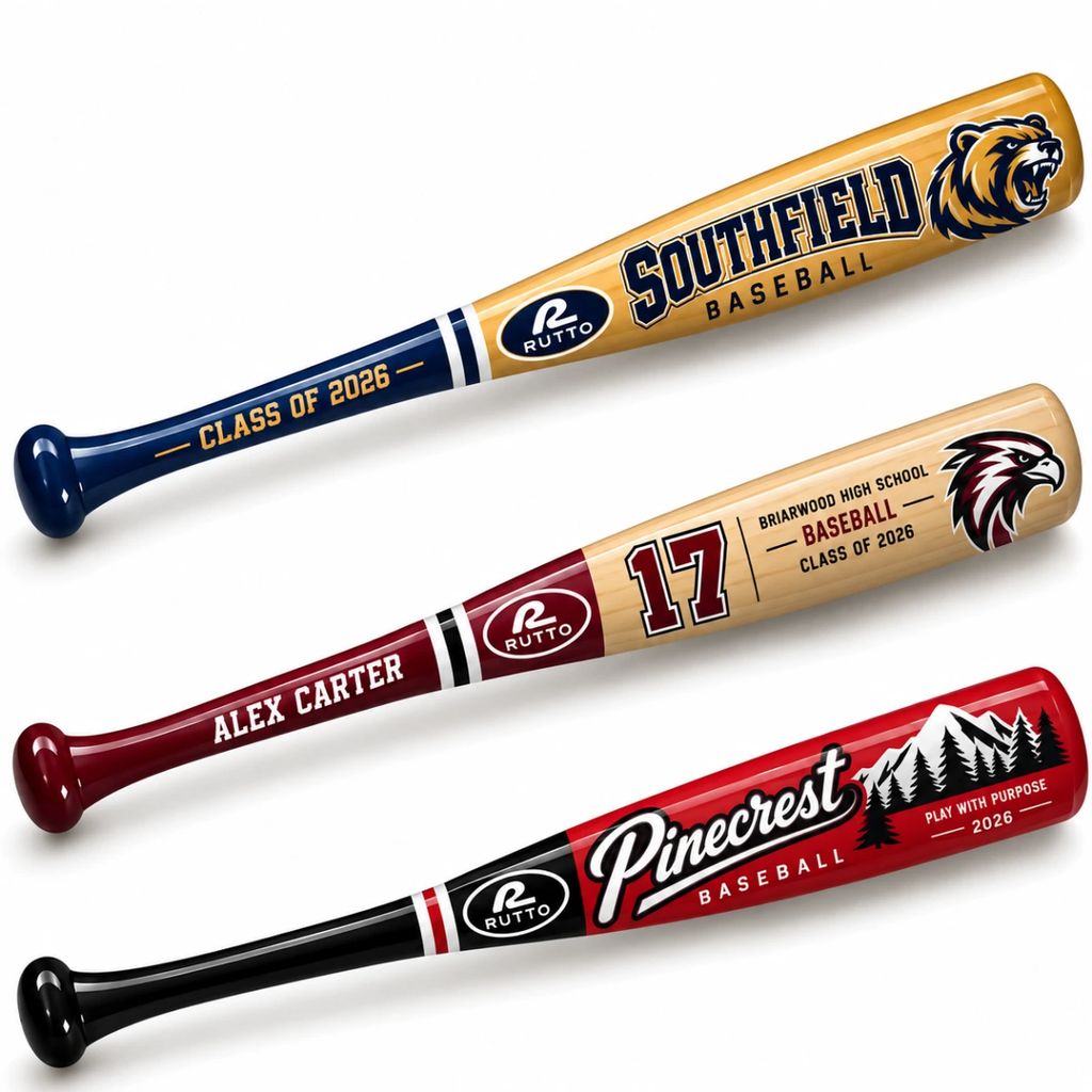 18″ Custom Painted Commemorative Mini Bat