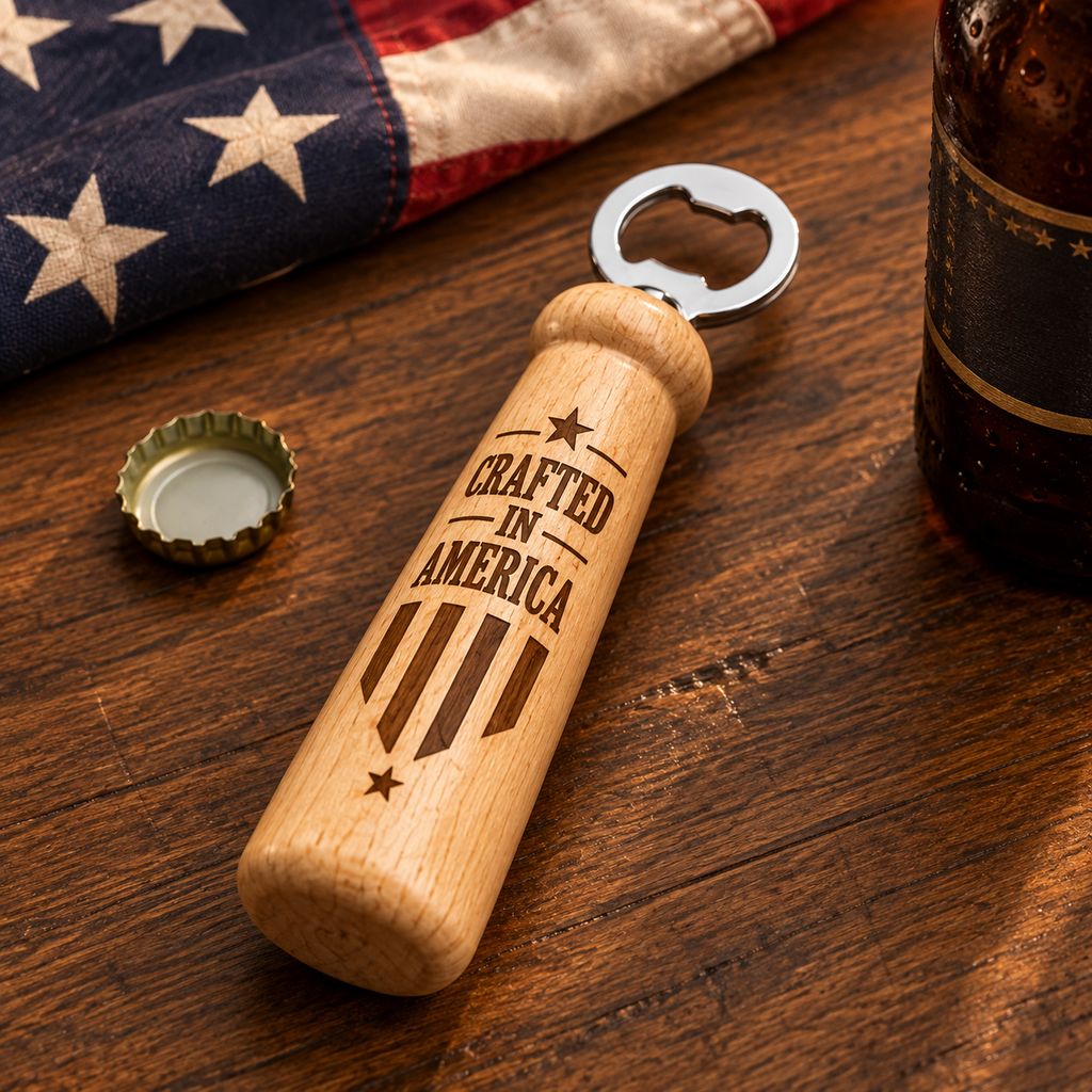 Signature Wood Bottle Opener | Rutto Bats