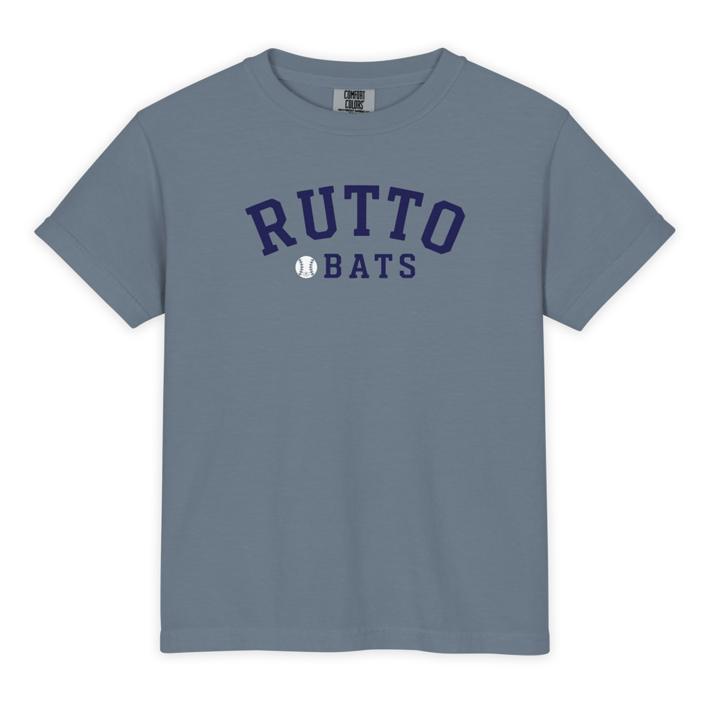 Rutto Bats YOUTH Baseball Tee