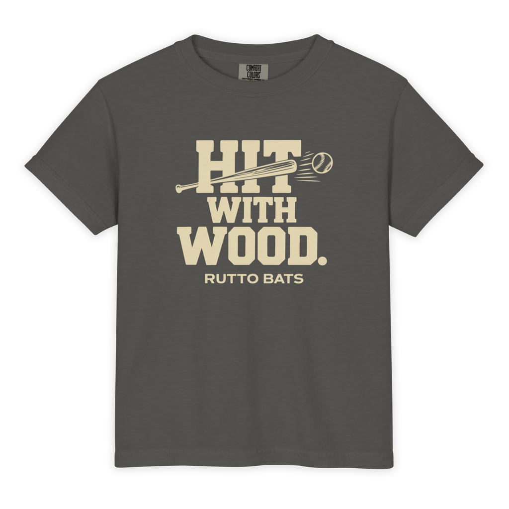 YOUTH Hit With Wood Tee